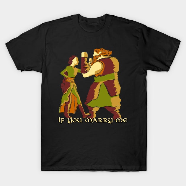 How to train your dragon 2 - If you marry me T-Shirt by Domadraghi